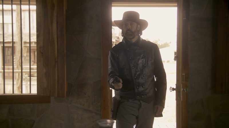 I take the boy with me and we leave