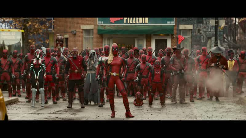 I take it they're not friendlyGoodness noSorry about this boys Mission overCause of death one hundred kill thirsty DeadpoolsThey're dumbBut they can fight Not me thoughWould love to get in the mixbut