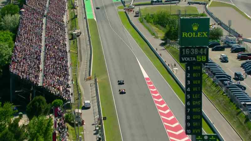 That's Ricciardo through!