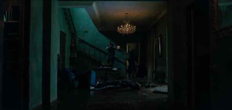 That's two down in the front hall