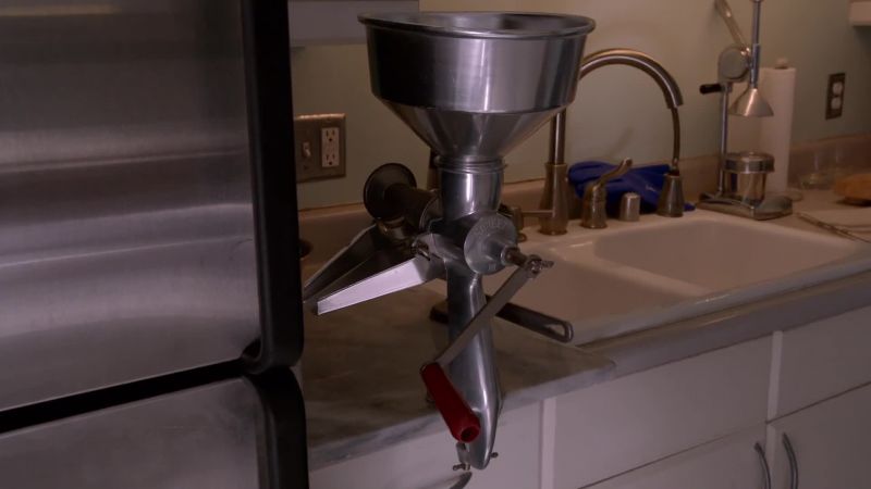 That's why the kitchen is so clean: It's a kill room