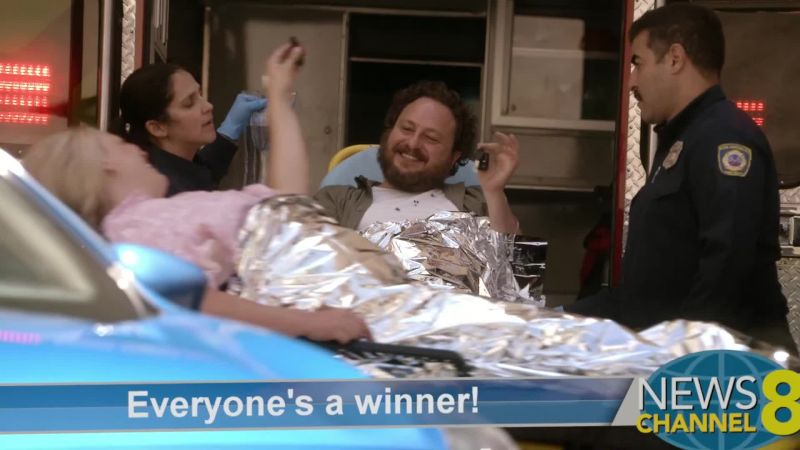 They both win a car!