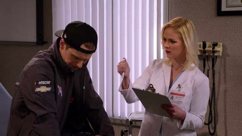 I think you have a concussion. Can you count backwards from ten?