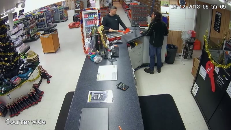 I think he's made that purchase as a distraction