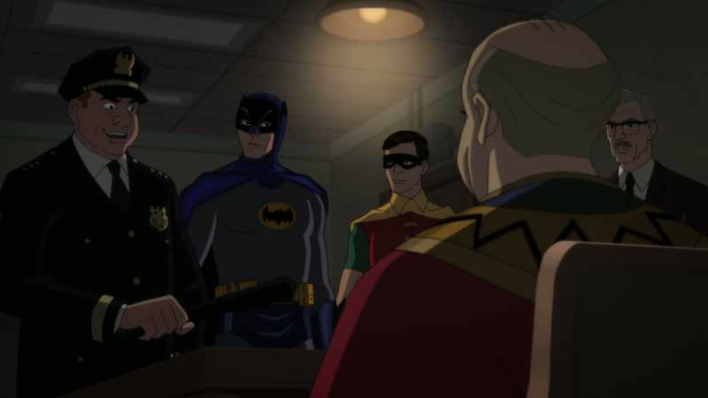 I think I get your meaning, Boy Wonder. (CHUCKLES)