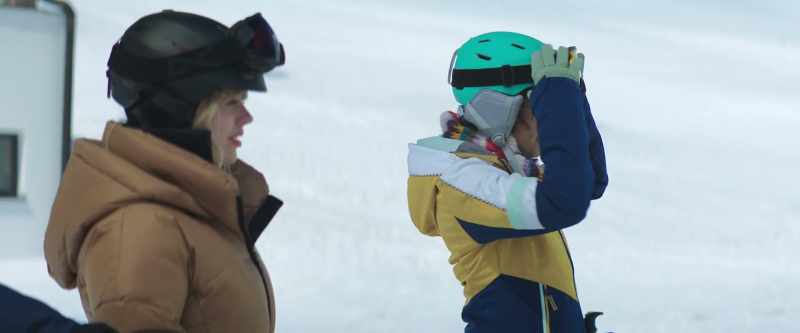 I think I know how to get down a ski slope! [laughs]