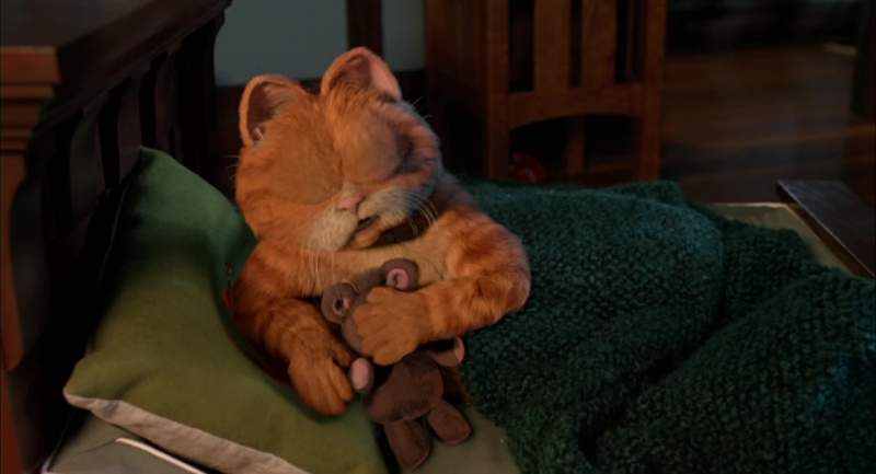 I think I'm going to blow cat chow chunks