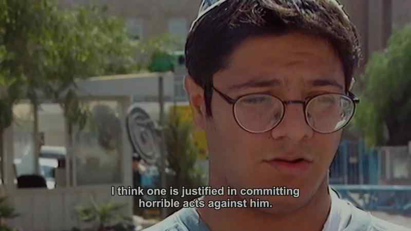 I think it is justified to commit horrible acts against him