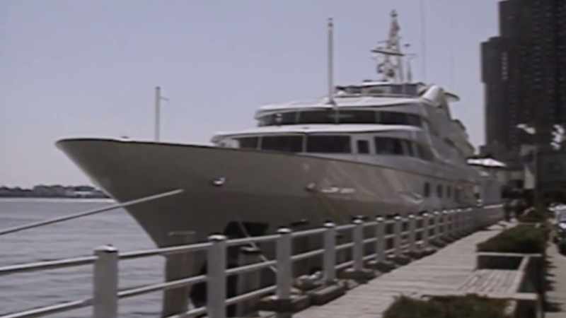 I think it's really telling that he named his boat after her