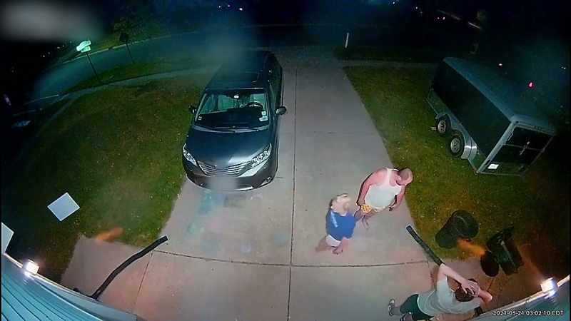 I think our neighbors, him and his parents