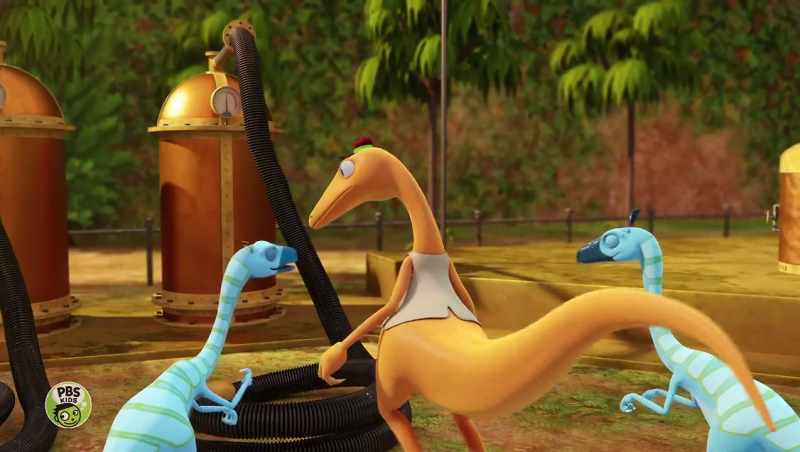 I think our sauropod is broken. - Broken?