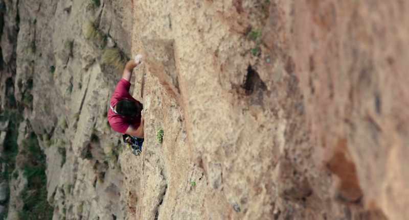 I think the climbing here in Morocco, it's good training for El Cap