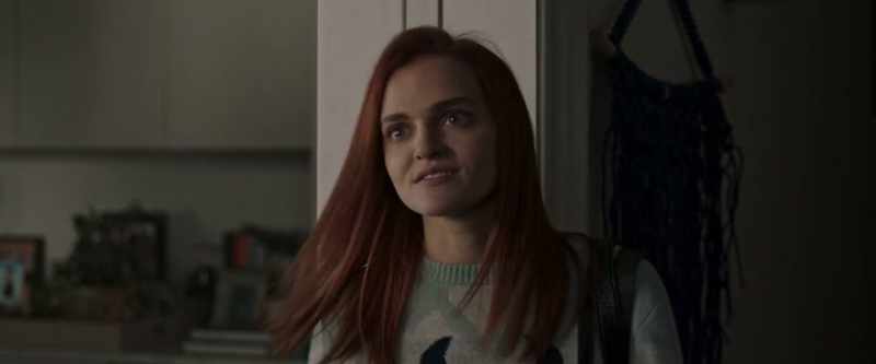 I think it would be weirder if she was acting normal