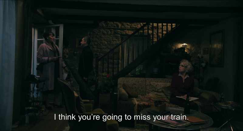 I think you're going to miss your train