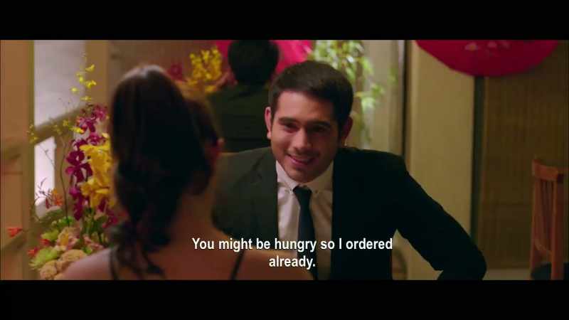 I thought you might be hungry so I ordered already