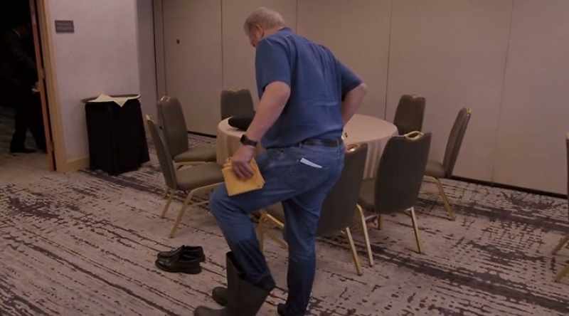 I thought those boots were gonna be high enough