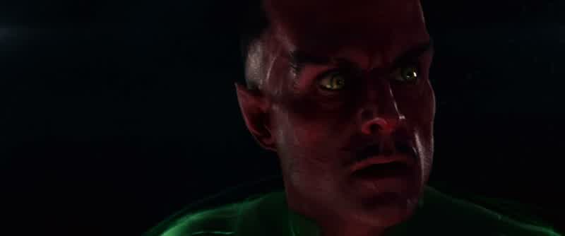 SINESTRO With my own eyes I saw this creature induce fear in our finest warriorsand then feed on that fearThere's moreWe've tracked its trajectory Parallax is headed for OaNever before has an enemy