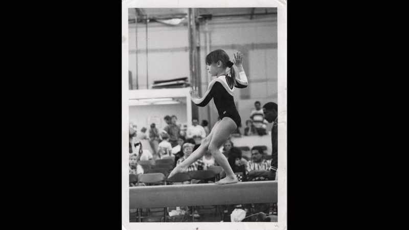 I told my parents I wanted to do gymnastics