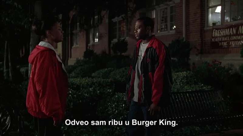 I took the ho to Burger King