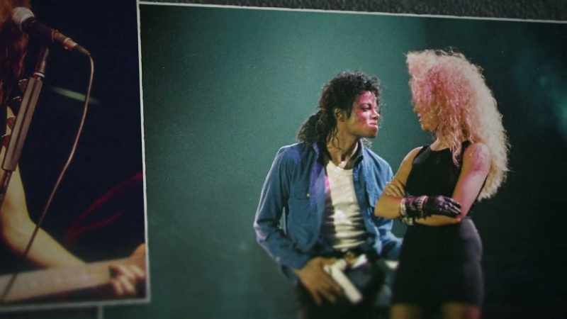 I toured as a back-up singer with Michael Jackson