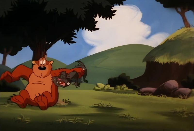 Uh-oh, there's that bear again