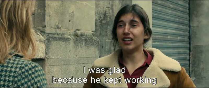 I was waiting for him every day, so I was happy to go out