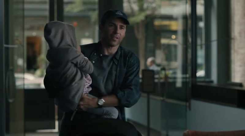 I was waiting for you here... - You left his stroller