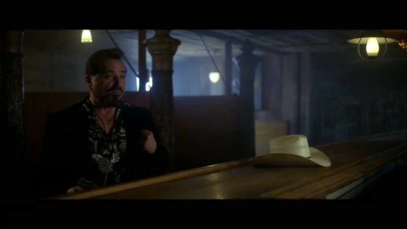 I walk in with my AK-47 here and my gun like this