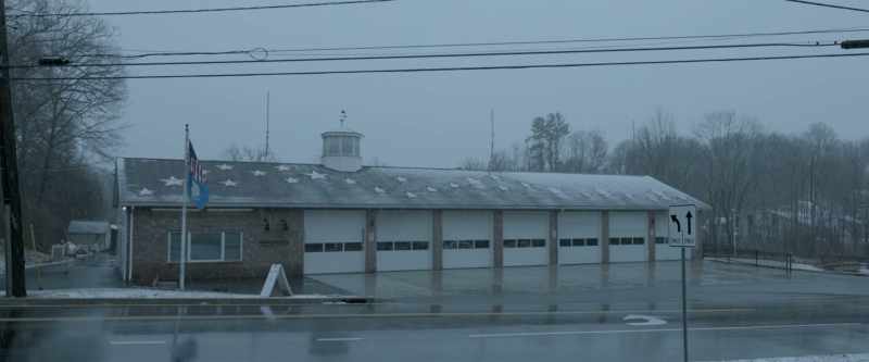 I walked to the firehouse first