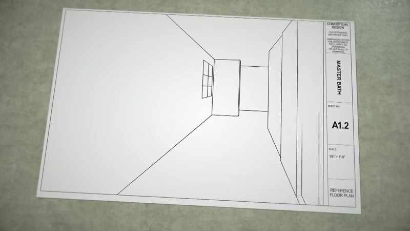 I wanna remove the partial wall between the vanity