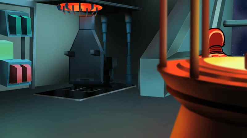 I want to make a jump into open space, but the power's so low