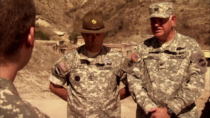 I want you two, soldiers, to return to your barracks