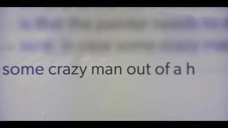 I wanted to be sure, in case some crazy man