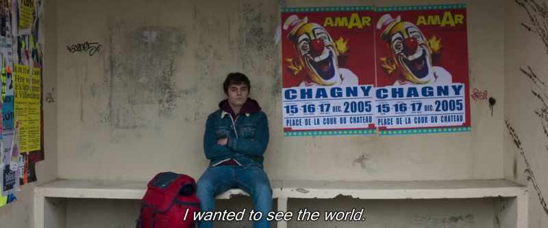 I wanted to see the world