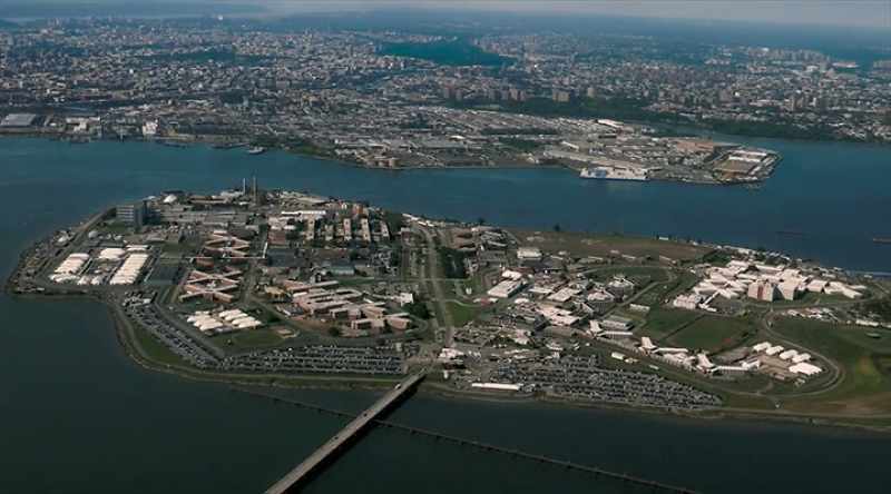 I was, like, a weekend warrior at Rikers Island