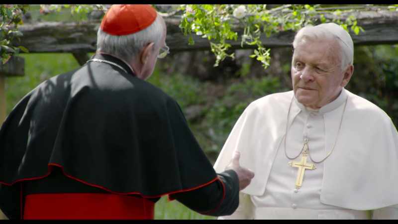 I wasn't the student you were, Holy Father