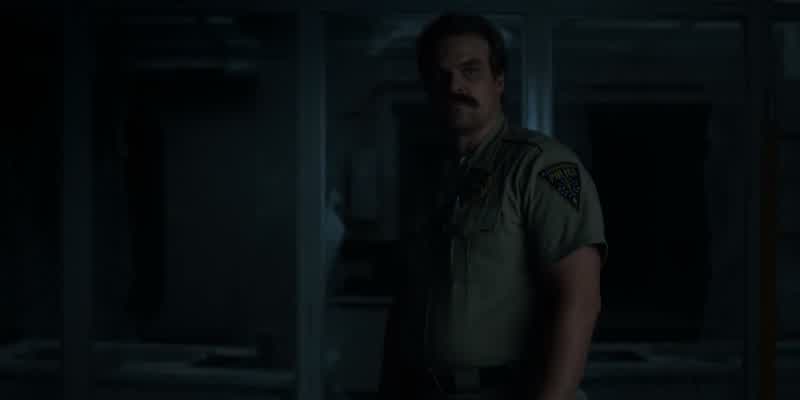 I watched 'em do it, Joyce