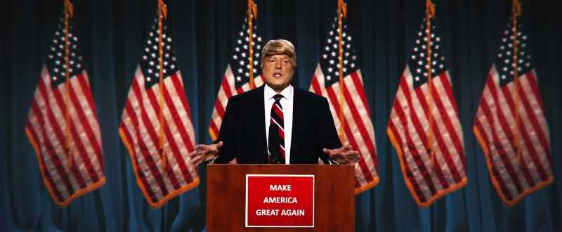 I watched TV last night