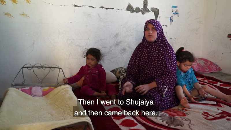 I went to Shujaiyeh and then came back here