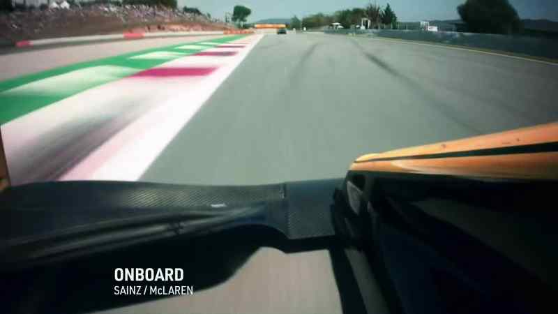 We're racing in Barcelona
