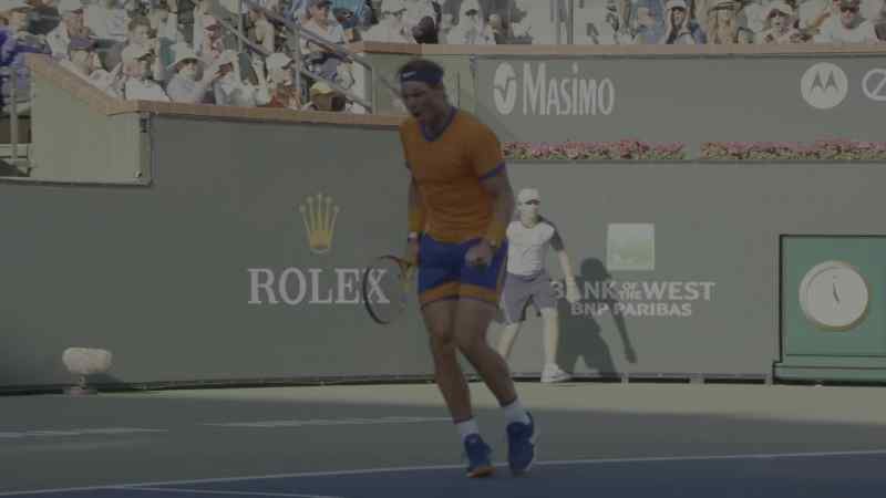 What a response! Fritz threw everything at Nadal