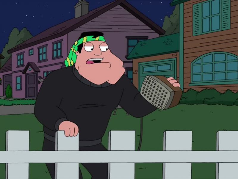 What's that pounding? - We're using you as a hammer
