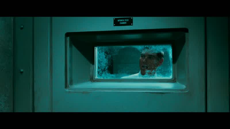 Hey! When I get to the door, Wally is turning white. The program's locked in. We can't override the