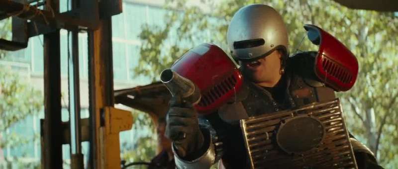 I will shoot you and I know robot karate