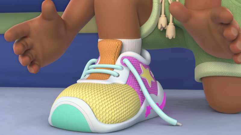 �� I wish I could tie these I'm not sure though ♪
