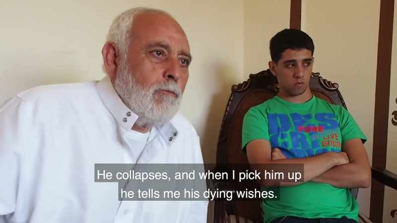 I was with him and he entrusted me with his last wishes