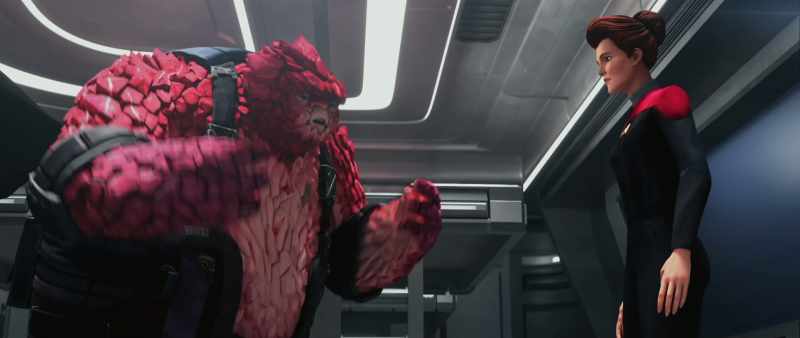 I was with Jankom after we entered the Tachyon storm