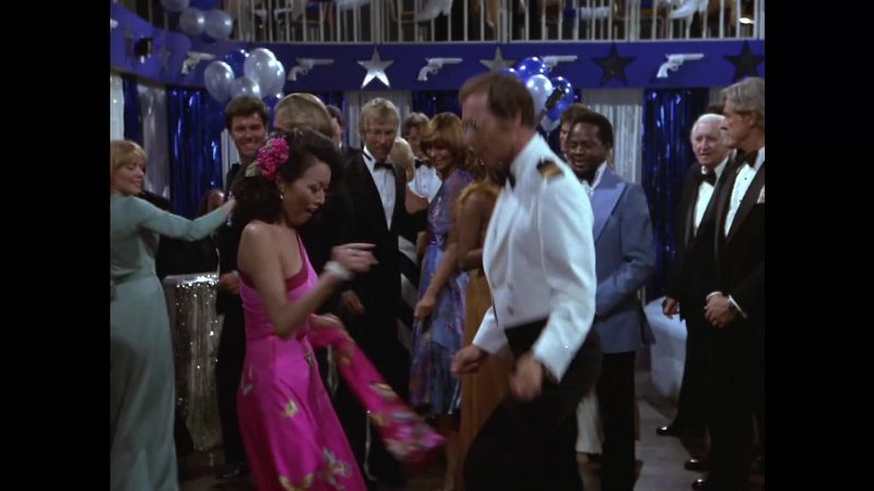 I wonder where she learned to dance like that