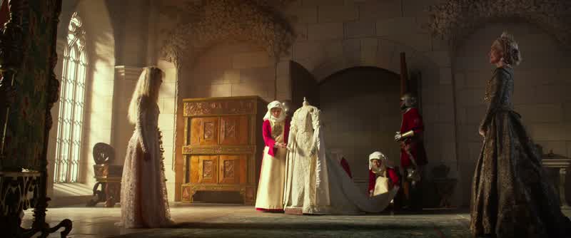 I wore it when I married the king