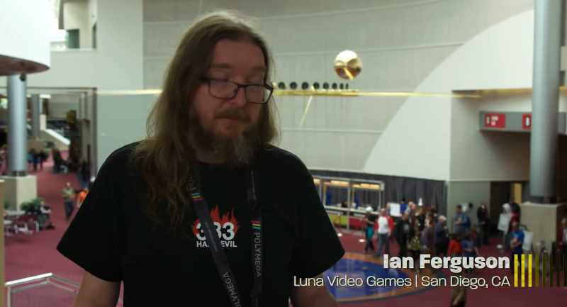 I worked at Luna Video Games